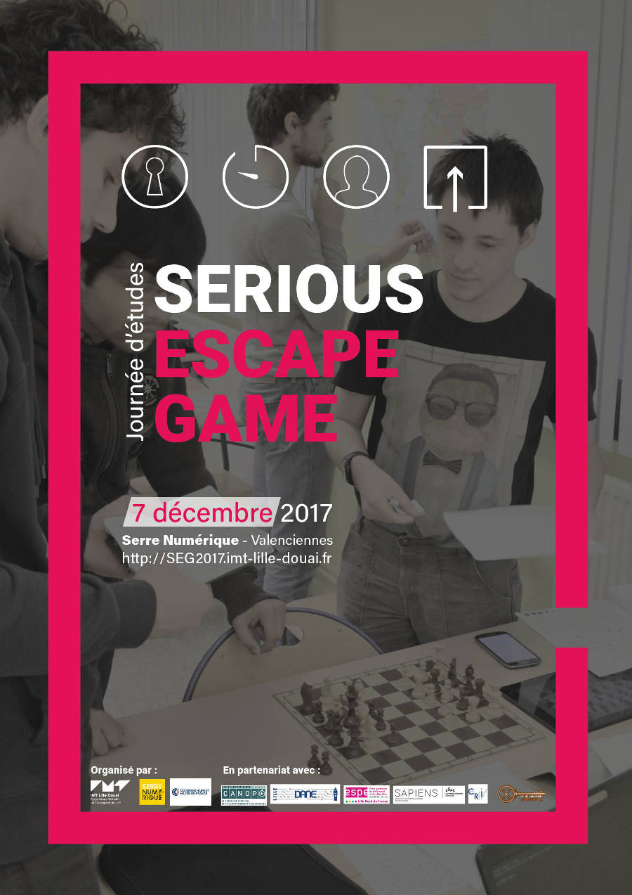 Serious Escape Game (SEG) - Appel à Projets / Communications